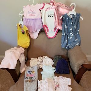 SOLD- 15 pieces! Baby girl clothes- 3 months